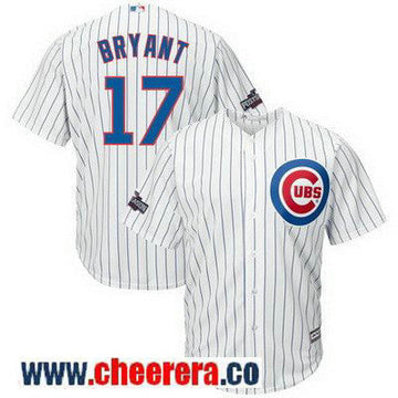 Kris Bryant Chicago Cubs white Home jersey