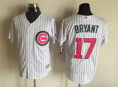 Kris Bryant Chicago Cubs white jersey