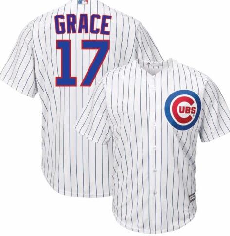 Mark Grace Chicago Cubs white jersey