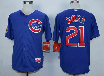 Sammy Sosa Chicago Cubs blue jersey