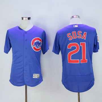 Sammy Sosa Chicago Cubs blue jersey