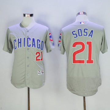 Sammy Sosa Chicago Cubs gray Road jersey