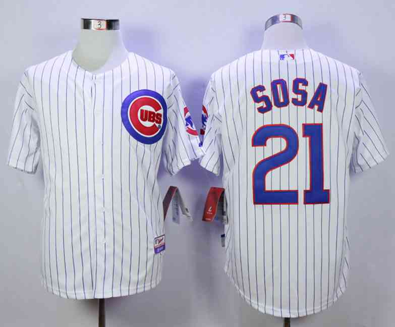 Sammy Sosa Chicago Cubs white jersey