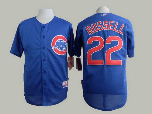 Addison Russell Chicago Cubs blue jersey