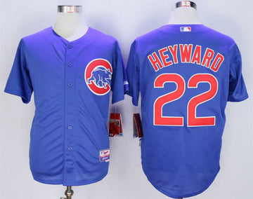 Jason Heyward Chicago Cubs blue jersey