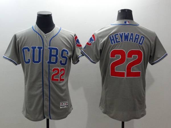 Jason Heyward Chicago Cubs gray Alternate jersey
