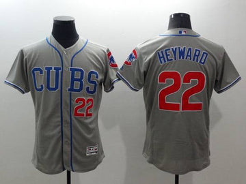 Jason Heyward Chicago Cubs gray Alternate jersey