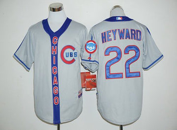 Jason Heyward Chicago Cubs gray Retro jersey