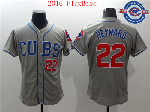 Jason Heyward Chicago Cubs gray jersey