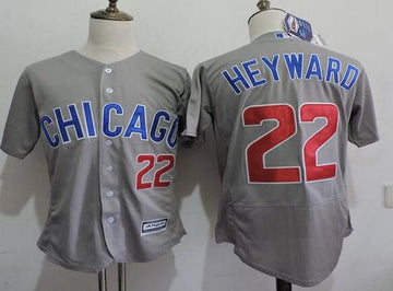 Jason Heyward Chicago Cubs gray Road jersey