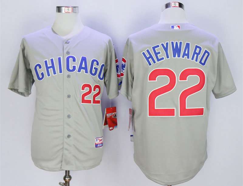 Jason Heyward Chicago Cubs grey jersey