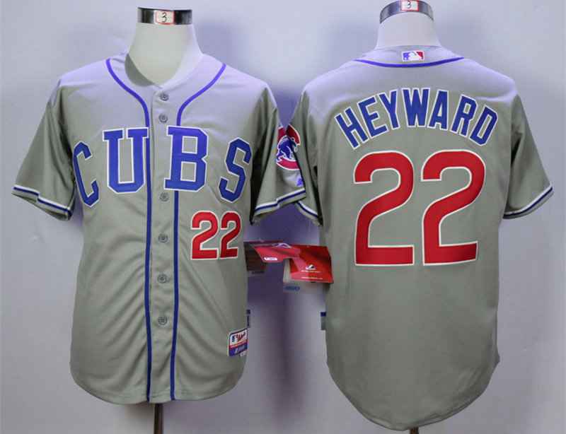 Jason Heyward Chicago Cubs grey jersey