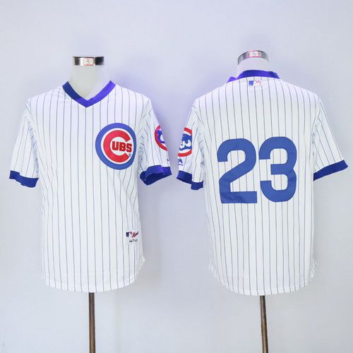 Ryne Sandberg No Name Chicago Cubs white jersey