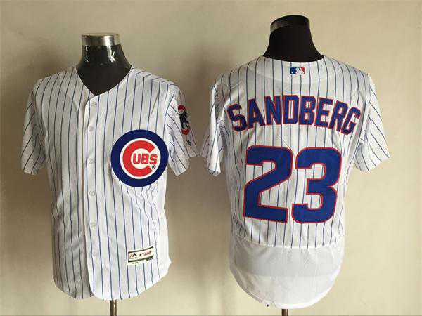 Ryne Sandberg Chicago Cubs gray jersey
