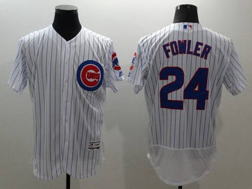 Dexter Fowler Chicago Cubs white jersey