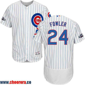 Dexter Fowler Chicago Cubs white Home jersey