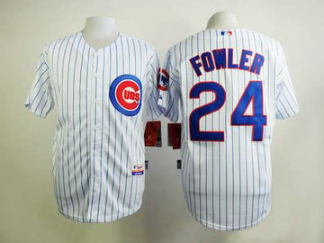 Dexter Fowler Chicago Cubs white jersey
