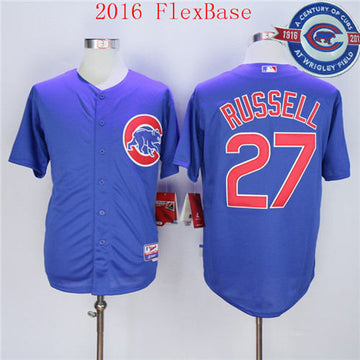 Addison Russell Chicago Cubs blue Alternate jersey