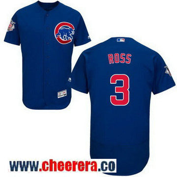 David Ross Chicago Cubs royal jersey