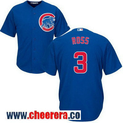 David Ross Chicago Cubs royal jersey