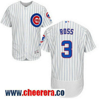 David Ross Chicago Cubs white Home jersey