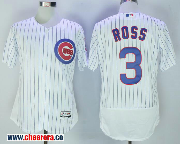 David Ross Chicago Cubs white Home jersey