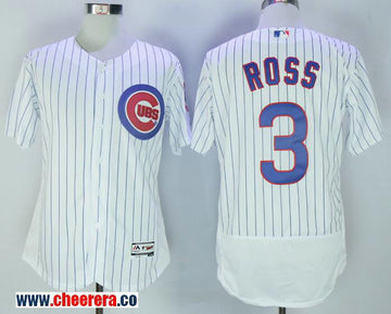David Ross Chicago Cubs white Home jersey