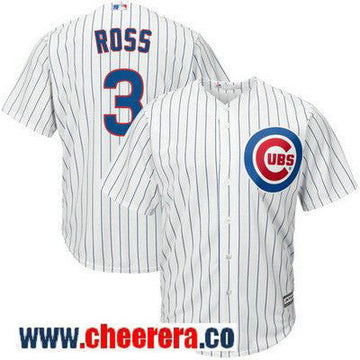 David Ross Chicago Cubs white Home jersey