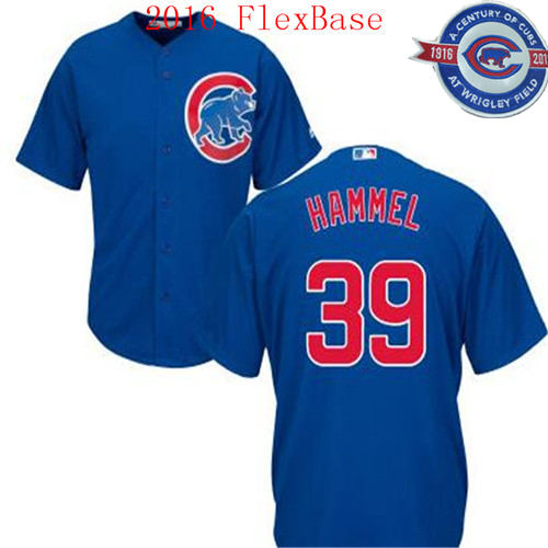 Jason Hammel Chicago Cubs blue Alternate jersey
