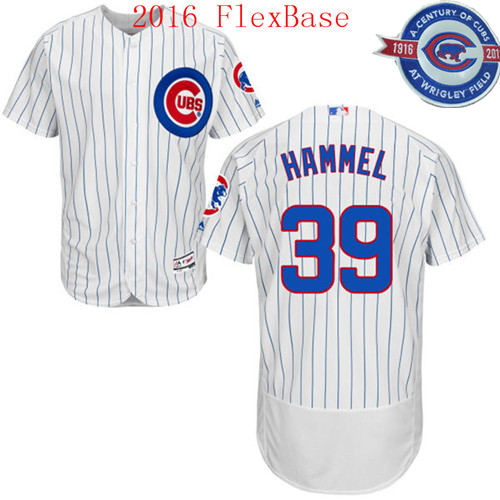 Jason Hammel Chicago Cubs white jersey