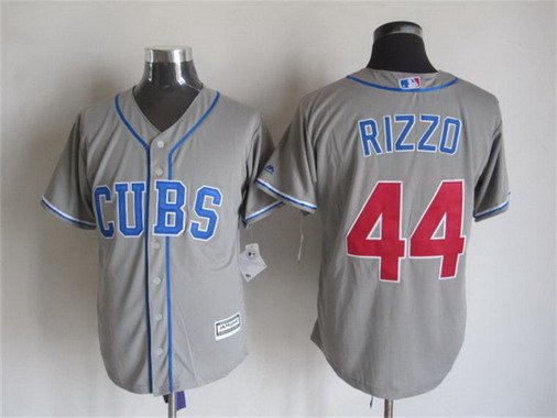 Anthony Rizzo Chicago Cubs gray Alternate jersey