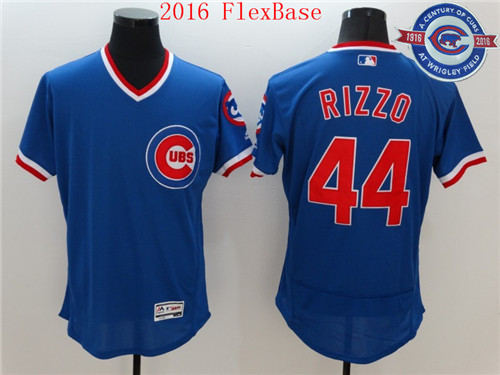 Anthony Rizzo Chicago Cubs blue jersey