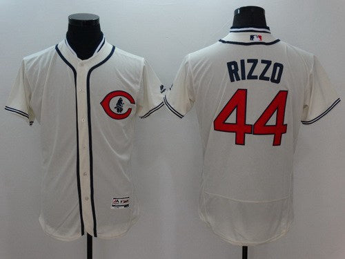 Anthony Rizzo Chicago Cubs cream jersey