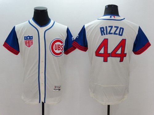 Anthony Rizzo Chicago Cubs cream jersey