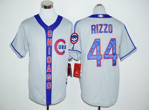 Anthony Rizzo Chicago Cubs gray Retro jersey