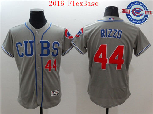Anthony Rizzo Chicago Cubs gray jersey