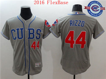 Anthony Rizzo Chicago Cubs gray jersey