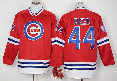 Anthony Rizzo Chicago Cubs red jersey
