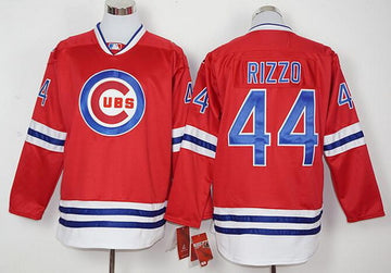 Anthony Rizzo Chicago Cubs red jersey