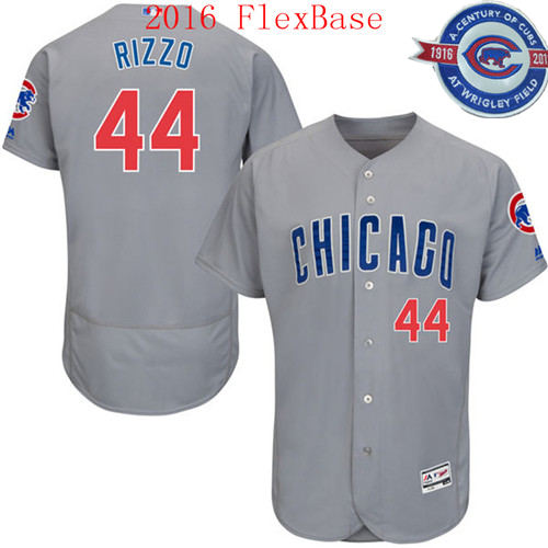 Anthony Rizzo Chicago Cubs gray Road jersey