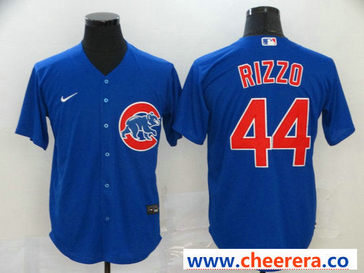Anthony Rizzo Chicago Cubs royal jersey