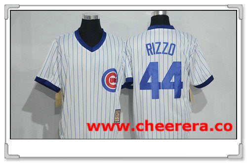 Anthony Rizzo MLB Chicago Cubs Cooperstown jersey