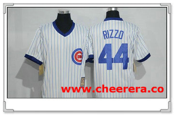 Anthony Rizzo MLB Chicago Cubs Cooperstown jersey
