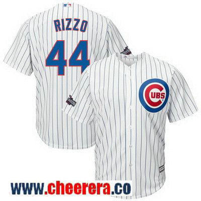 Anthony Rizzo Chicago Cubs white Home jersey
