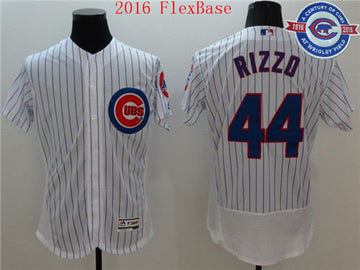 Anthony Rizzo Chicago Cubs white jersey