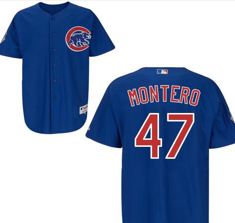 Miguel Montero Chicago Cubs blue jersey