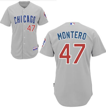 Miguel Montero Chicago Cubs gray Road jersey