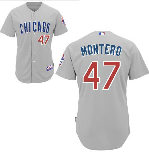 Miguel Montero Chicago Cubs gray Road jersey