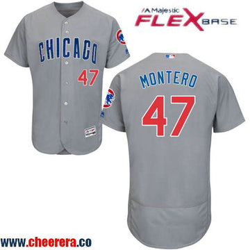 Miguel Montero Chicago Cubs gray Road jersey