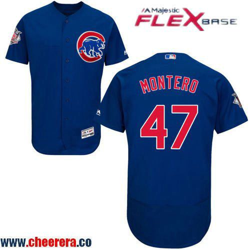 Miguel Montero Chicago Cubs royal jersey